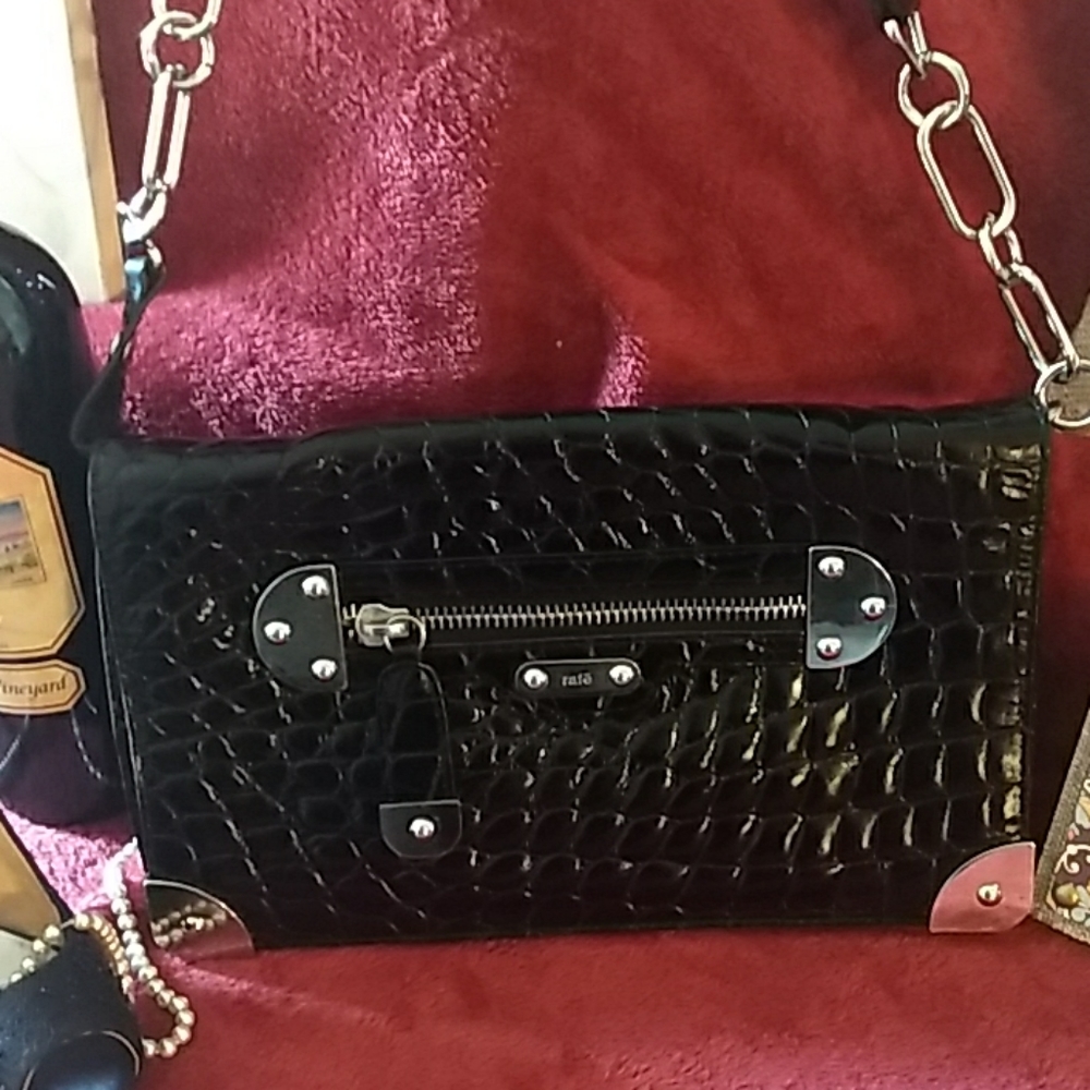Rafe black purse/clutch